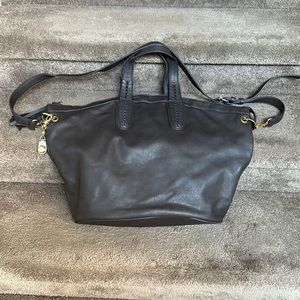 B. Makowsky XL Leather Hobo Bag